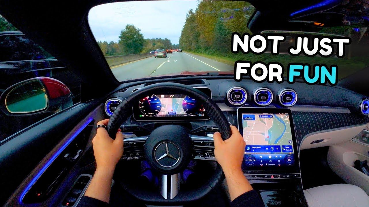 Watch: How Convertibles Makes You a Better Driver | 2025 Mercedes CLE 300 (POV)