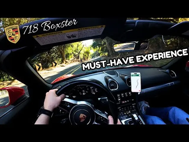 Watch: 2018 Porsche 718 Boxster | Driving Enthusiast's Paradise (POV)