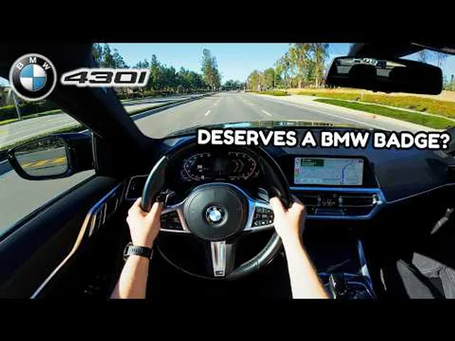 Watch: 2022 BMW 430i Gran Coupe POV Review | A Better BMW 330i?