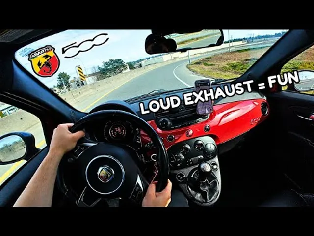 Watch: Why the 2014 Fiat 500 Abarth Is the Most Fun Small Car Under $10k (POV)