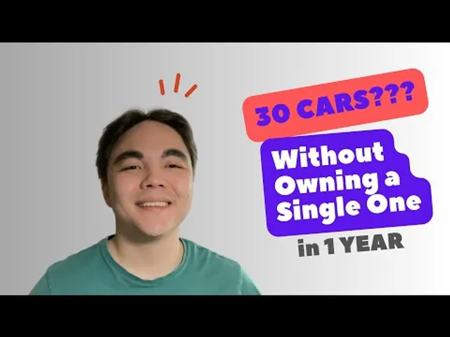 Watch: How I Drove 30 Cars In a Year (Without Owning One)
