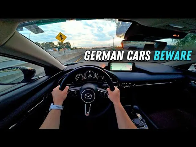 Watch: Can the 2025 Mazda3 Turbo Really Compete With German Sedans? (POV)