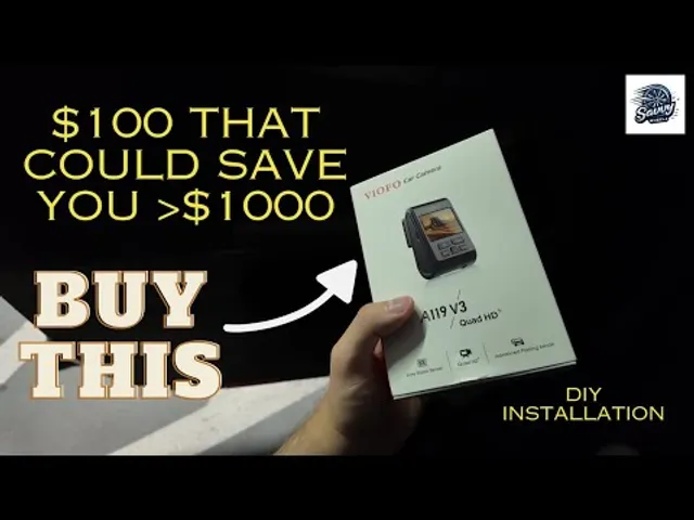Watch: The ONLY Affordable Dash Cam You Need (VIOFO A119 V3 Installation Guide)