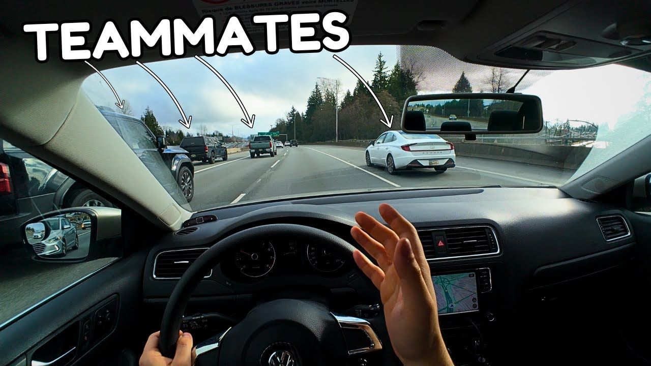 POV lesson about cooperative driving