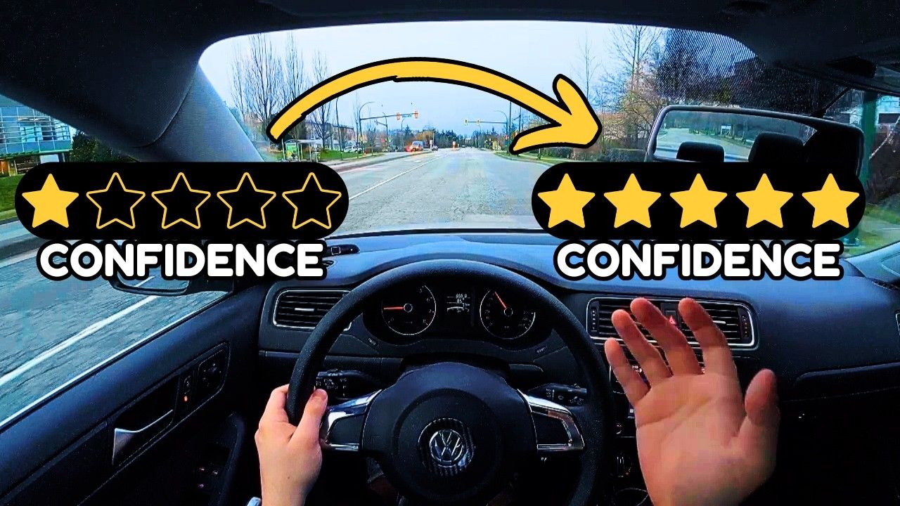 Title card for a guide aimed at new drivers starting out